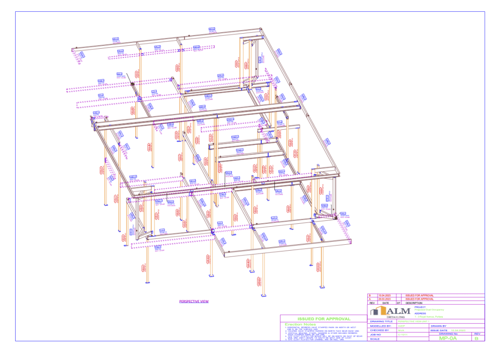 Portfolio - Structural Steel detailer Australia | Structural Drafting